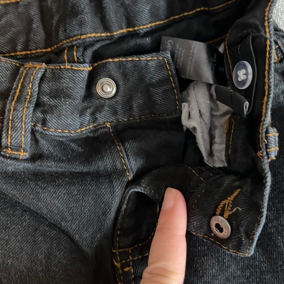 Boys 5T boot cut  black jeans - Picture 3 of 5